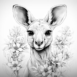 a kangaroo