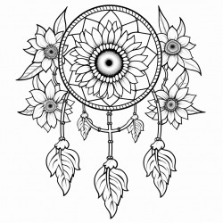 dreamcatcher sunflowers