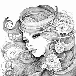 black and white by color