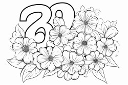 crear con numeros para coloriar
