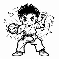 karate halloween jki