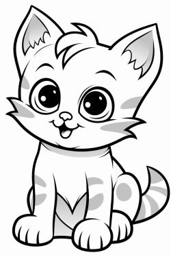 smiling kitten