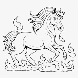 fire horse