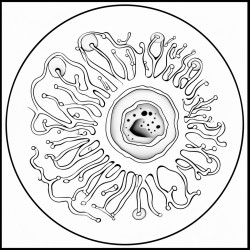 create two eukaryotic cells with organelles one plant one animal