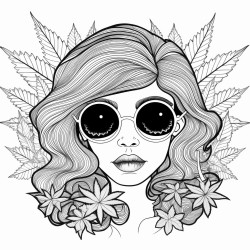 coloring pages for stoners
