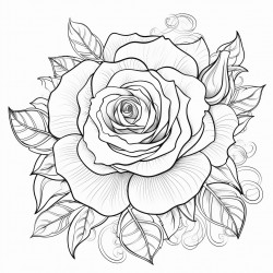 red rose