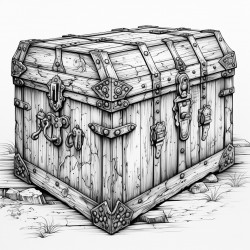 wooden crate