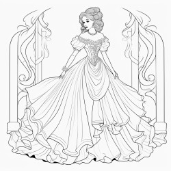 edwardian ball gown