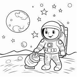 La lune dans k espace