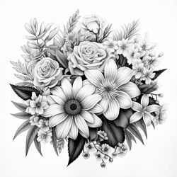 october birth flower bouquet