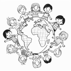 a poster for polio free world