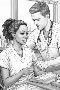 22year old female physiotherapist working with her atlhletic client