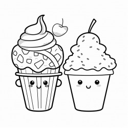 ice cream sundaes