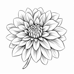 dahlia flower