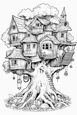 tree shaped house