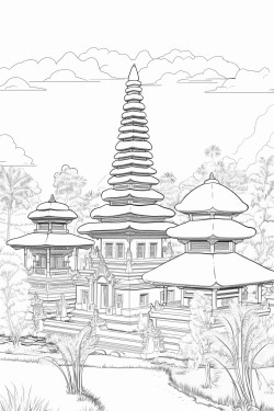 temples in bali