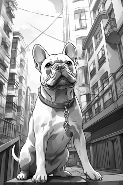 french bulldog in tokyo