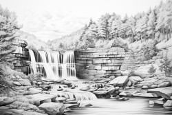 blackwater falls state park in west virginia