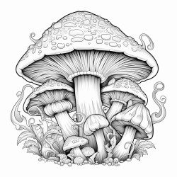 spooky mushroom