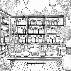 christmas in a pharmacy