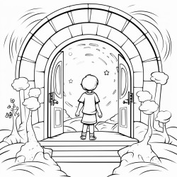 un portal de belen