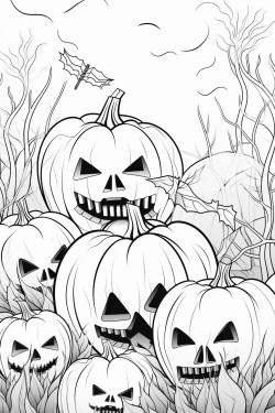 pumpkins spooky