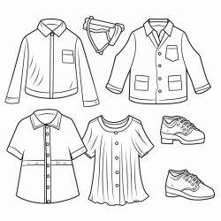 set of clothes