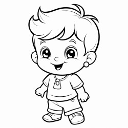 cute coloring book for toddlers
