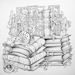 magical pencils and journal books