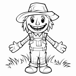halloween scarecrow