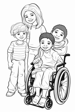 happy people with disabilities