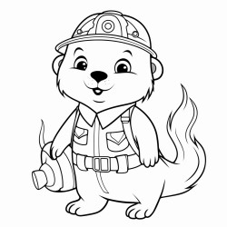 firefighting otter
