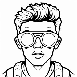 hombre calvo con lentes filosofo