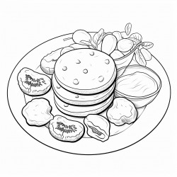 cookies and cream a plate snacks in bold and easy