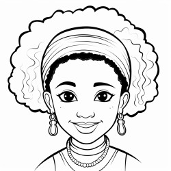 african american coloring pages