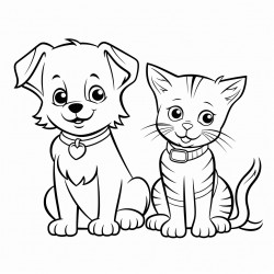 dog and cat