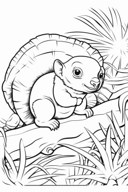 bicho preguia em seu habitat