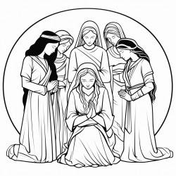women from biblical times praying