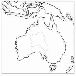map of australia