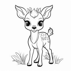 a cute deer