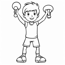 35 year old doing exercise