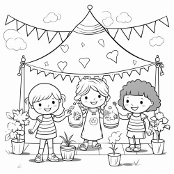 garden party decorations