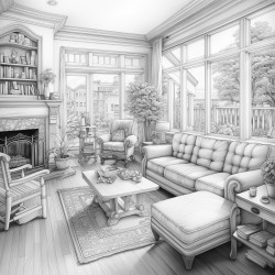 a living room