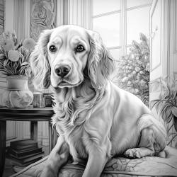 a cocker spaniel