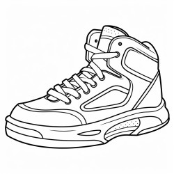a basketball shoe with a socklike fit and a flexible outsole