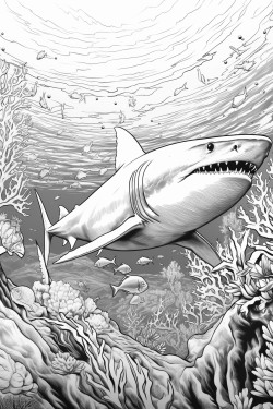 great white shark