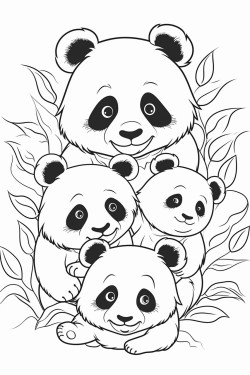 pandas family