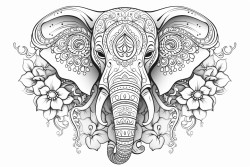 portrait dun lphant