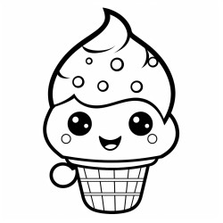 ice cream cawai