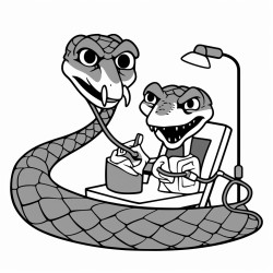 anesthesiologist snake